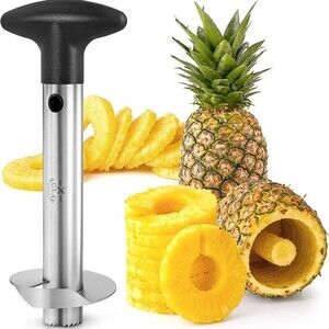 Stainless Steel Pineapple Peeler Corer Cutter Fruit Slicer Kitchen Gadget